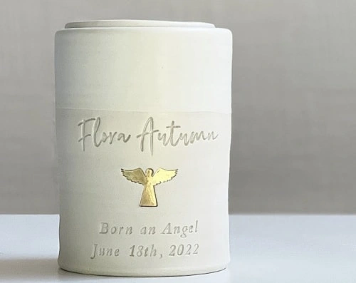 engraved candle
